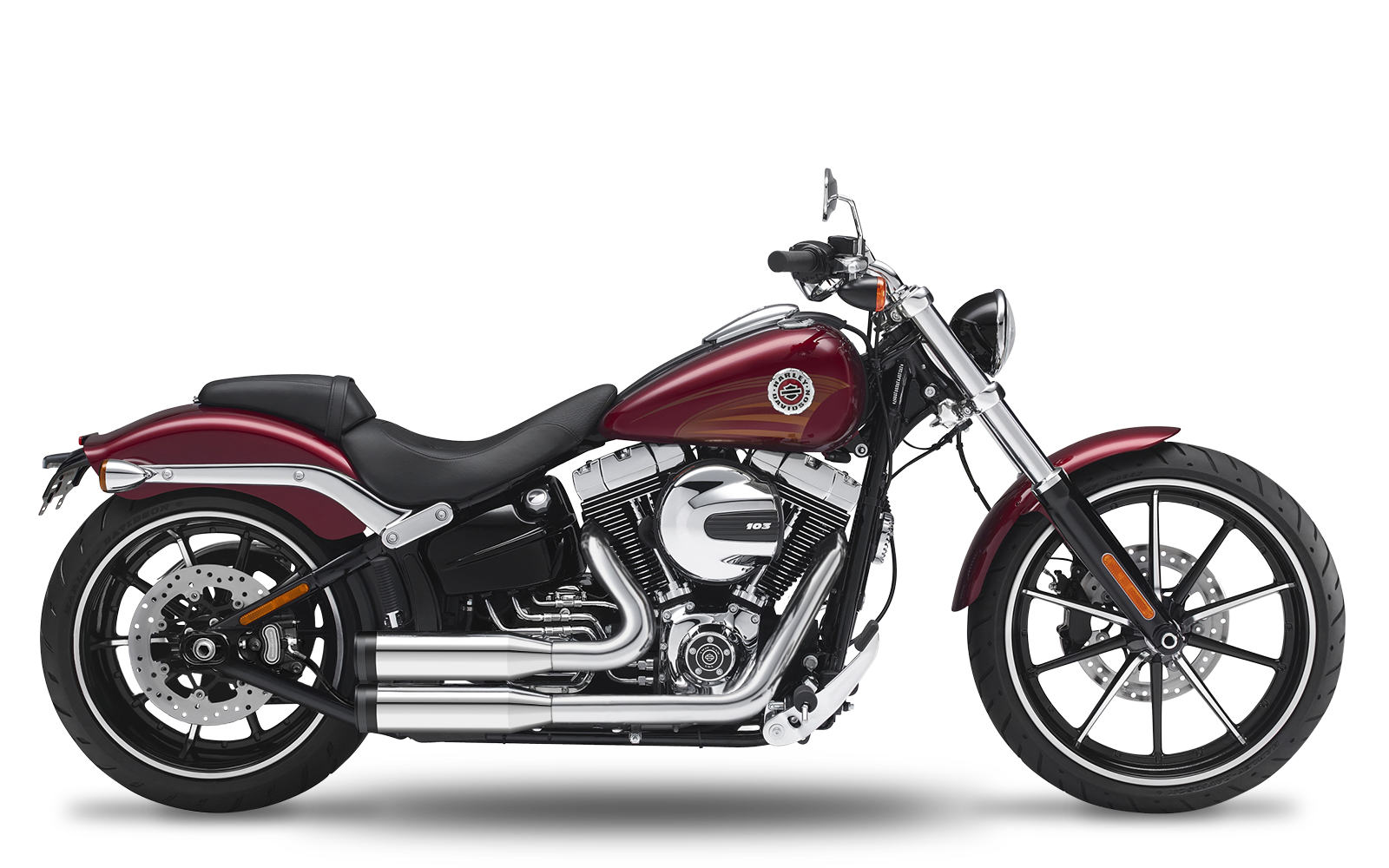 Softail - Breakout - TC103 - 2017 - Complete systems adjustable